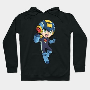 Blue Bomber Hoodie